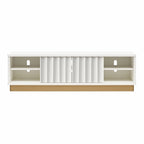 Meuble TV moderne festonné CosmoLiving by Cosmopolitan Rene pour téléviseurs jusqu'à 65 pouces - Jusqu'à 65 pouces