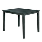 Ensemble de salle à manger Yevana contemporain en bois massif, 5 pièces, hauteur comptoir, par Furniture of America