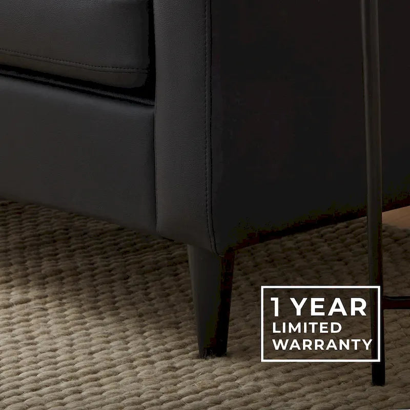 Canapé Brookside Ellen 75 à accoudoirs incurvés et capitonnés