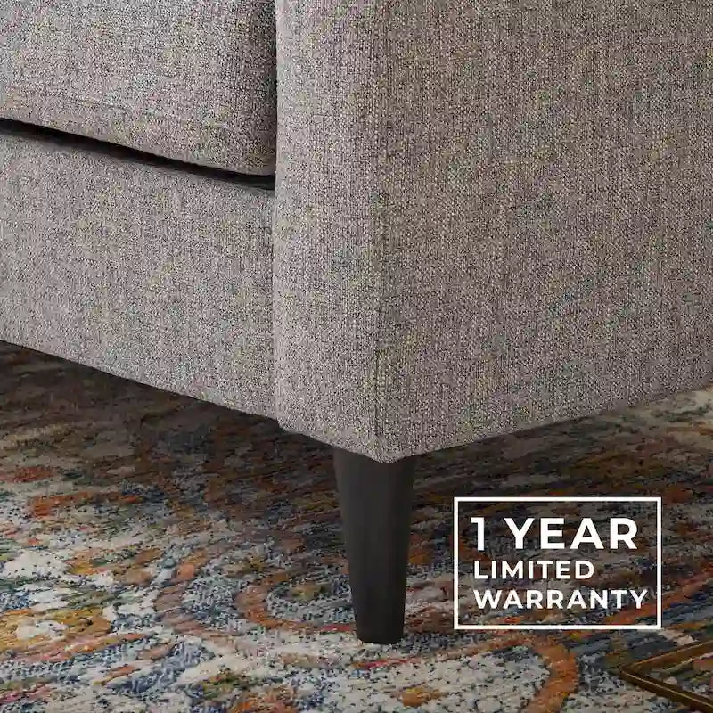 Canapé Brookside Ellen 75 à accoudoirs incurvés et capitonnés