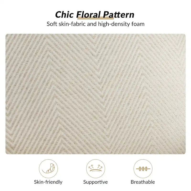 Ensemble de 2 fauteuils d'appoint traditionnels en tissu Epimethis avec pieds tournés par HULALA HOME