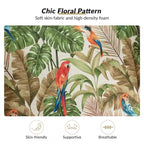 Ensemble de 2 fauteuils d'appoint traditionnels en tissu Epimethis avec pieds tournés par HULALA HOME