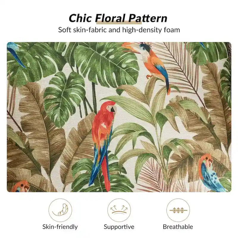 Ensemble de 2 fauteuils d'appoint traditionnels en tissu Epimethis avec pieds tournés par HULALA HOME