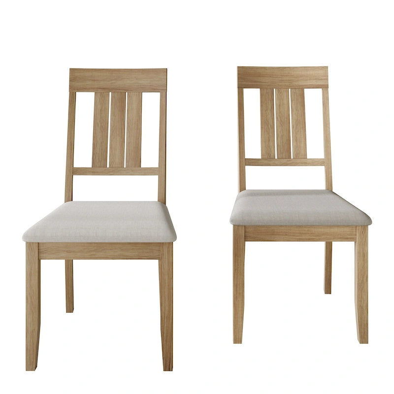 Chaises de salle à manger classiques en bois CraftPorch (lot de 2) - Non disponible