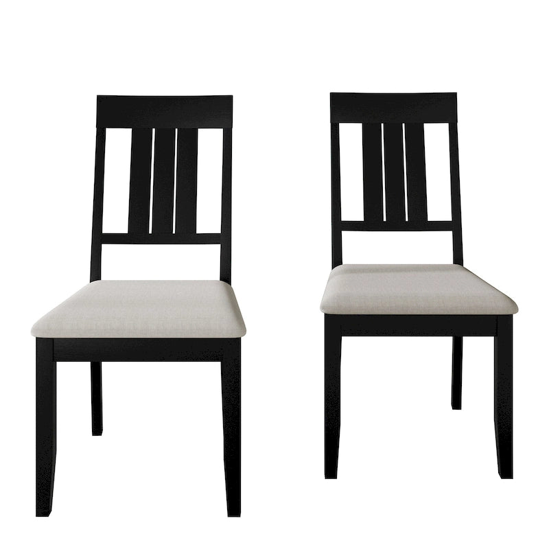 Chaises de salle à manger classiques en bois CraftPorch (lot de 2) - Non disponible