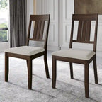 Chaises de salle à manger classiques en bois CraftPorch (lot de 2) - Non disponible