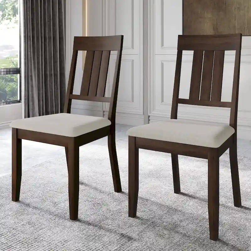 Chaises de salle à manger classiques en bois CraftPorch (lot de 2) - Non disponible