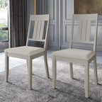 Chaises de salle à manger classiques en bois CraftPorch (lot de 2) - Non disponible
