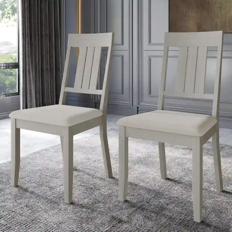 Chaises de salle à manger classiques en bois CraftPorch (lot de 2) - Non disponible