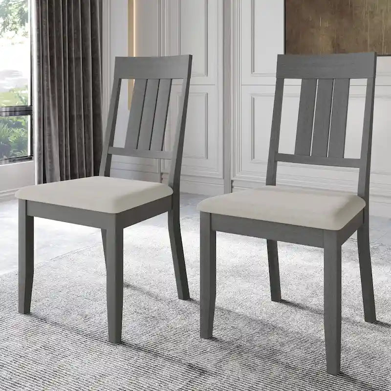 Chaises de salle à manger classiques en bois CraftPorch (lot de 2) - Non disponible