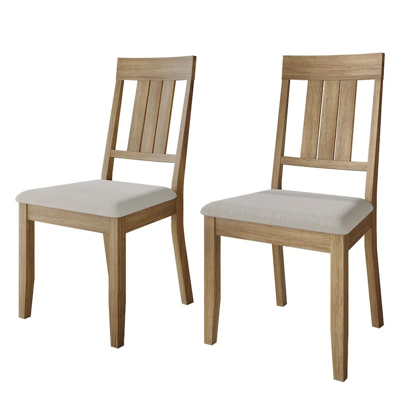 Chaises de salle à manger classiques en bois CraftPorch (lot de 2) - Non disponible