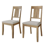 Chaises de salle à manger classiques en bois CraftPorch (lot de 2) - Non disponible