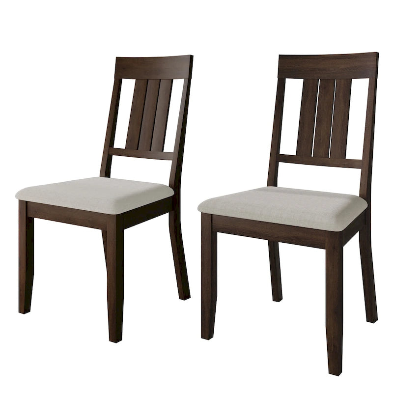 Chaises de salle à manger classiques en bois CraftPorch (lot de 2) - Non disponible