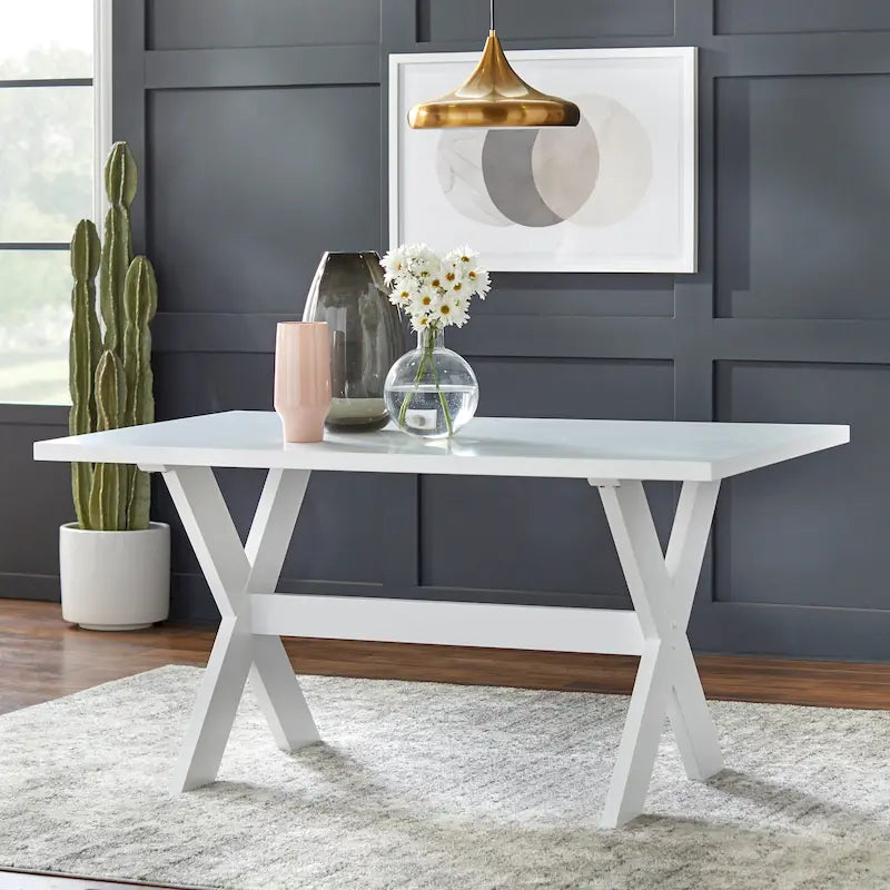 Table de pique-nique à piètement en X Simple Living Sumner