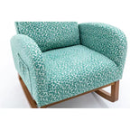 Fauteuil à bascule confortable pour salon