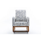 Fauteuil à bascule confortable pour salon