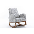 Fauteuil à bascule confortable pour salon