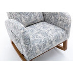 Fauteuil à bascule confortable pour salon