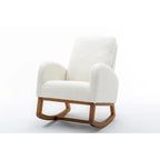 Fauteuil à bascule confortable pour salon