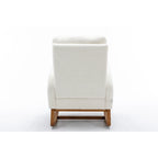 Fauteuil à bascule confortable pour salon