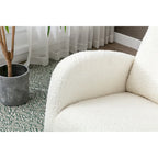 Fauteuil à bascule confortable pour salon