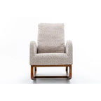 Fauteuil à bascule confortable pour salon