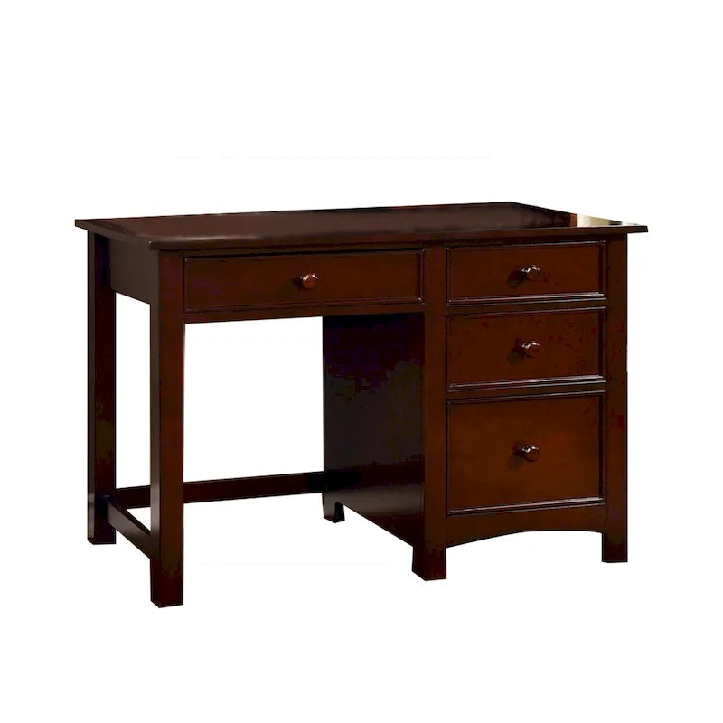 Bureau en bois à quatre tiroirs