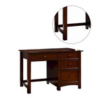 Bureau en bois à quatre tiroirs