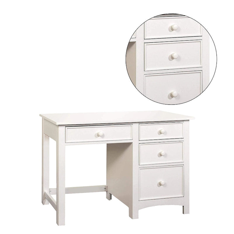 Bureau en bois à quatre tiroirs