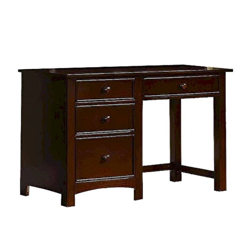 Bureau en bois à quatre tiroirs
