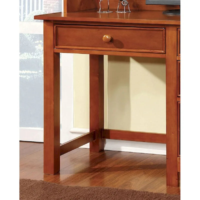 Bureau en bois à quatre tiroirs