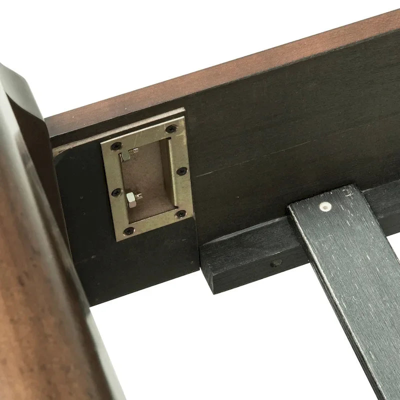 Lit traîneau Rustic Traditions en merisier rustique