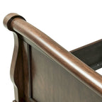 Lit traîneau Rustic Traditions en merisier rustique