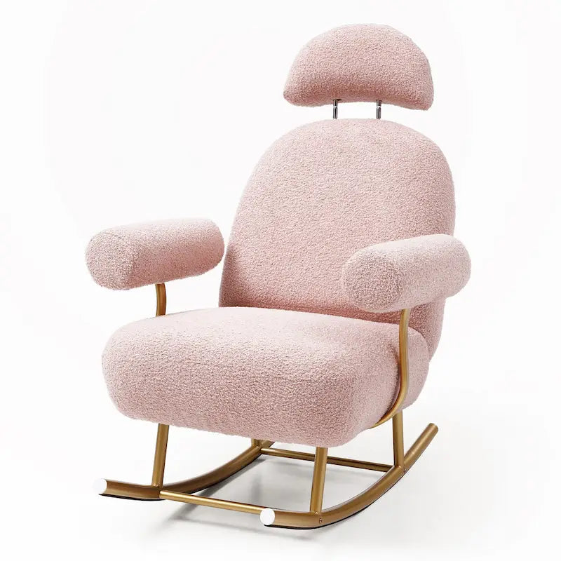 Fauteuil à bascule rembourré Accent