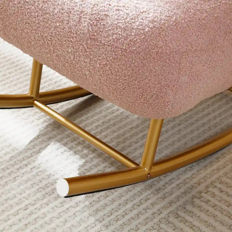 Fauteuil à bascule rembourré Accent