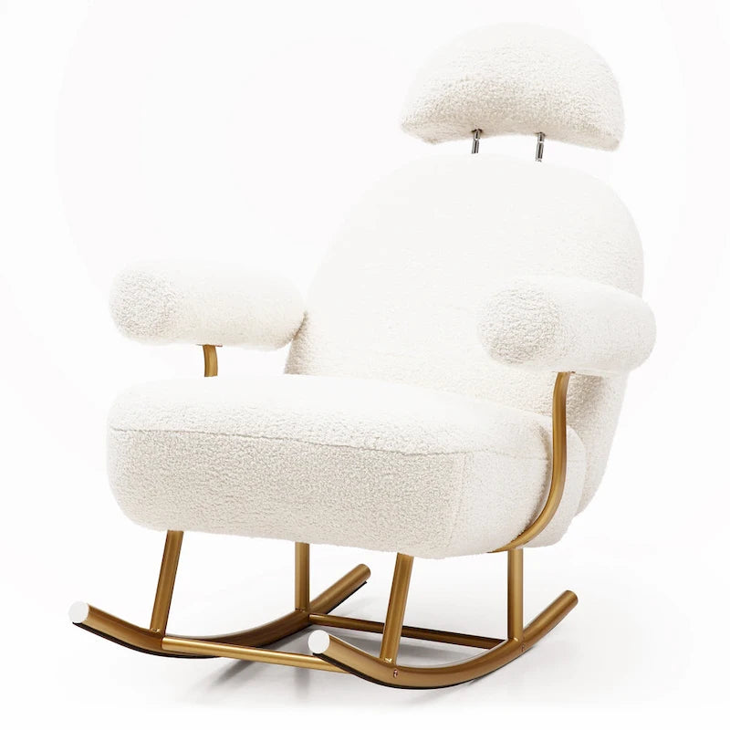 Fauteuil à bascule rembourré Accent