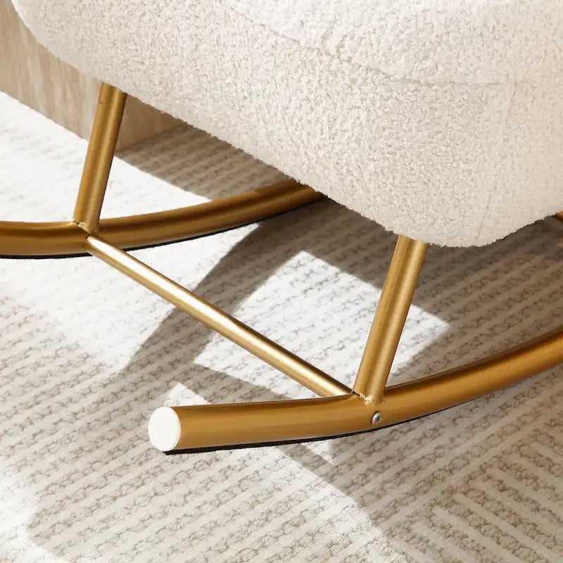 Fauteuil à bascule rembourré Accent