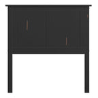 Tête de lit à panneaux noirs Mercer Mission Transitional par iNSPIRE Q Classic