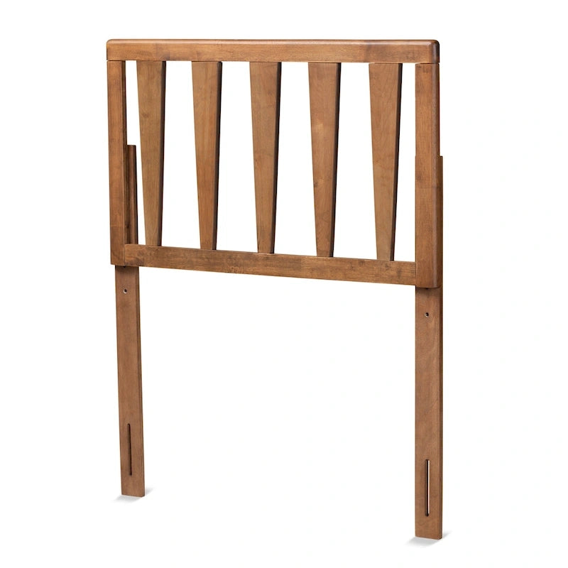 Tête de lit contemporaine Duncan en bois fini frêne et noyer