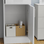 Bureau d'accueil fonctionnel en forme de L, comptoir de réception