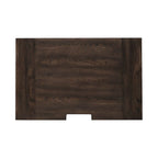 Table de chevet Paradise Valley Saddle Brown avec station de recharge