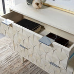 Commode de chambre à coucher SAFAVIEH Cena à 3 tiroirs