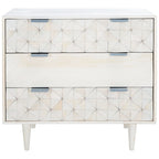 Commode de chambre à coucher SAFAVIEH Cena à 3 tiroirs