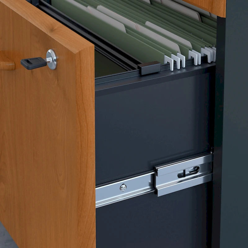 Bureau Série A 48W avec caisson mobile de Bush Business Furniture