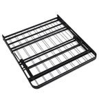 14 Cadre de lit pliable en métal avec sommier de rechange