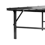 14 Cadre de lit pliable en métal avec sommier de rechange