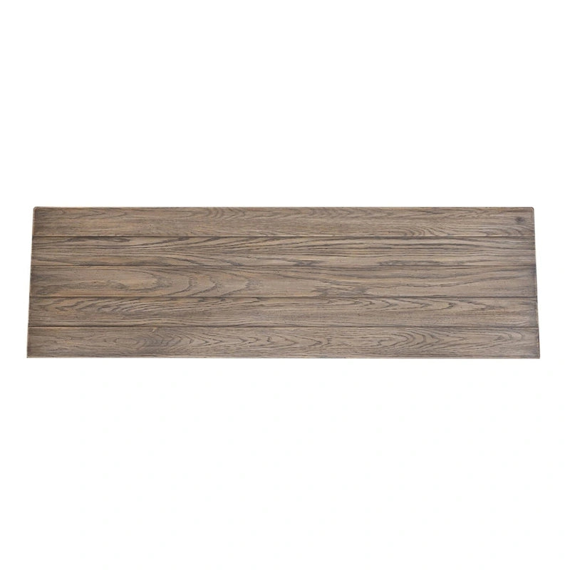 Meuble TV en carrelage blanc antique tabac Heartland de 56 pouces