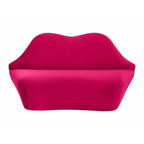 Canapé Lips Velvet - 67,7 cm (L) x 29,1 cm (P) x 36 cm (H)