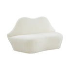 Canapé Lips Velvet - 67,7 cm (L) x 29,1 cm (P) x 36 cm (H)