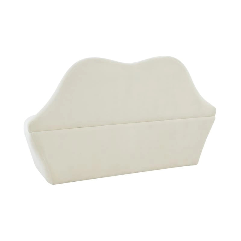 Canapé Lips Velvet - 67,7 cm (L) x 29,1 cm (P) x 36 cm (H)